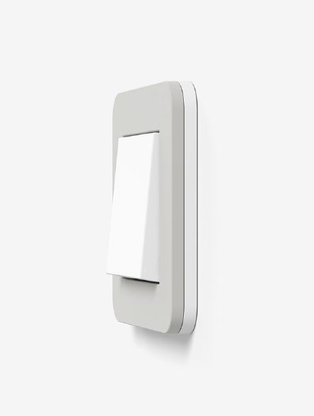 Gira 0211412 Abdeckrahmen 1-fach, Gira E3, grau Soft-Touch mit Trägerrahmen reinweiß glänzend