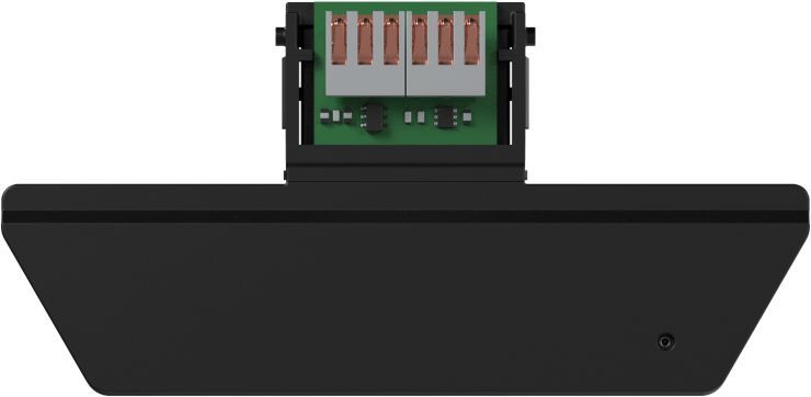 Gira 209205 Temperaturfühlermodul mit Feuchtigkeitsmessung für Gira G1 (2. Generation), Schwarz