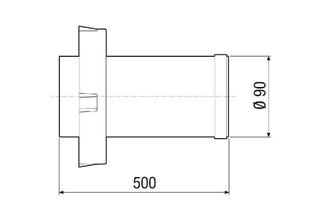 Maico 0093.1522 Verlängerung des inneren Fluidkanals