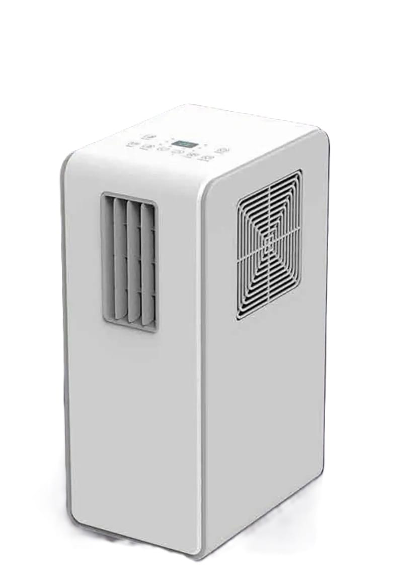 HELLER EH-PCX5-18MA SPOT-Klimagerät, 1800 BTU, 200 W, mit Laufrollen