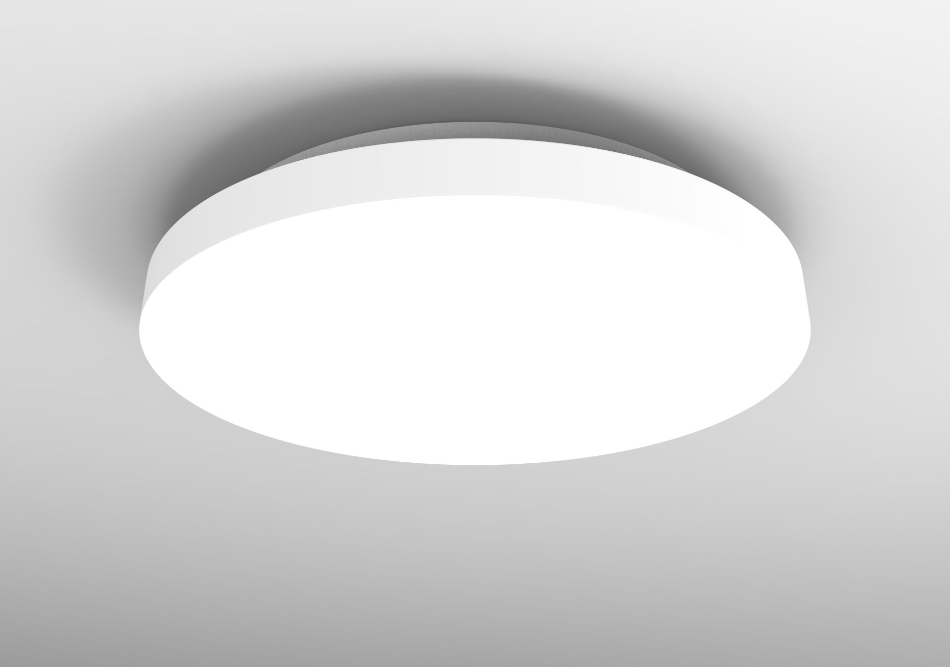 Heitronic VO-501422 LED Wand- und Deckenleuchte ALLROUNDER 10/15/20 W einstellbar, 3000/4000/5700 K, kreisförmig 230mm, nicht dimmbar