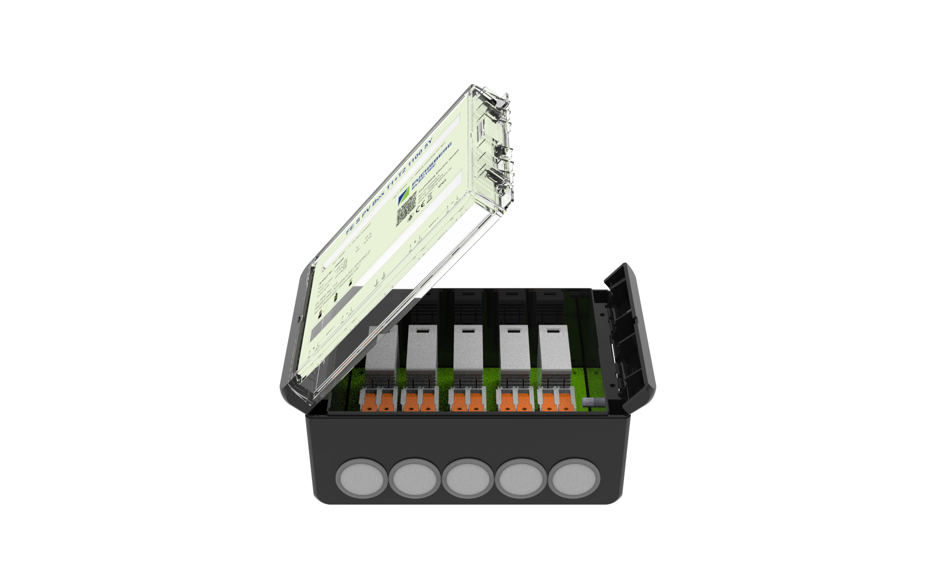 Fuchsberg 758450 PV BOX für 2 MPP Tracker Überspannungsschutz Typ 1+2