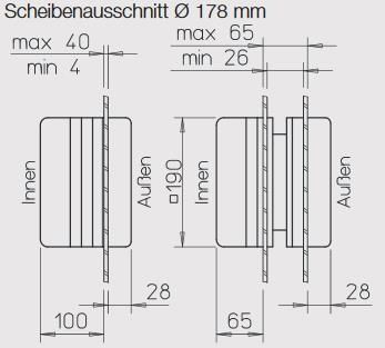 Helios MiniVent HVR 150/2 RE UP- Wand- und Fensterlüfter