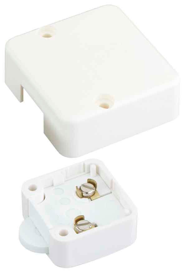 Bachmann 924.203 Einbau Truhen-Taster, 250V 2A, weiß