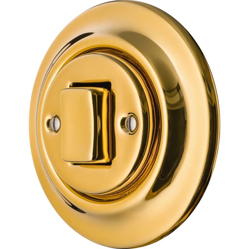 Katy Paty AURUM Porzellan-Schalter breit, Kreuz