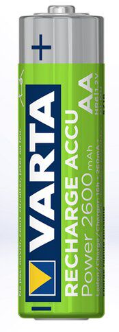 Varta ACCU Batterien 5716 AA/Mignon Akku 2600mAh, 2-Stück