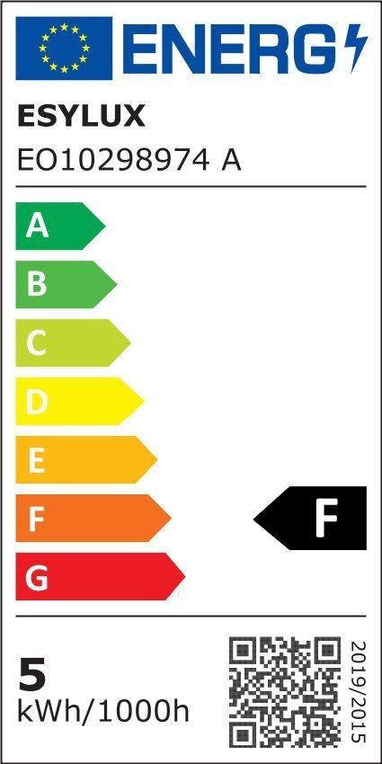 ESYLUX EO10298974 LED-Deckeneinbauleuchte 4000 K, 5 W