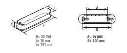 Somfy 9013809 Eolis3D-WireFree-RTS Funk-Windsensor