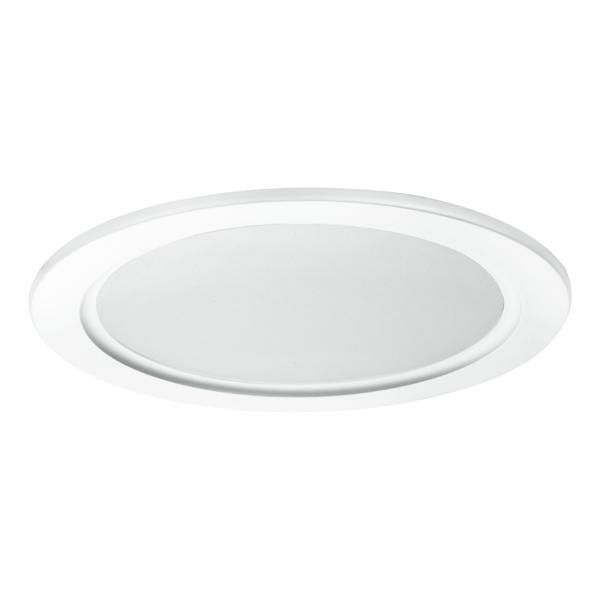 Brumberg 12217073 LED-Einbaupanel, rund, starr, 24 V DC, Ø 200 mm, 16 W, 120°, 3000 K, weiß