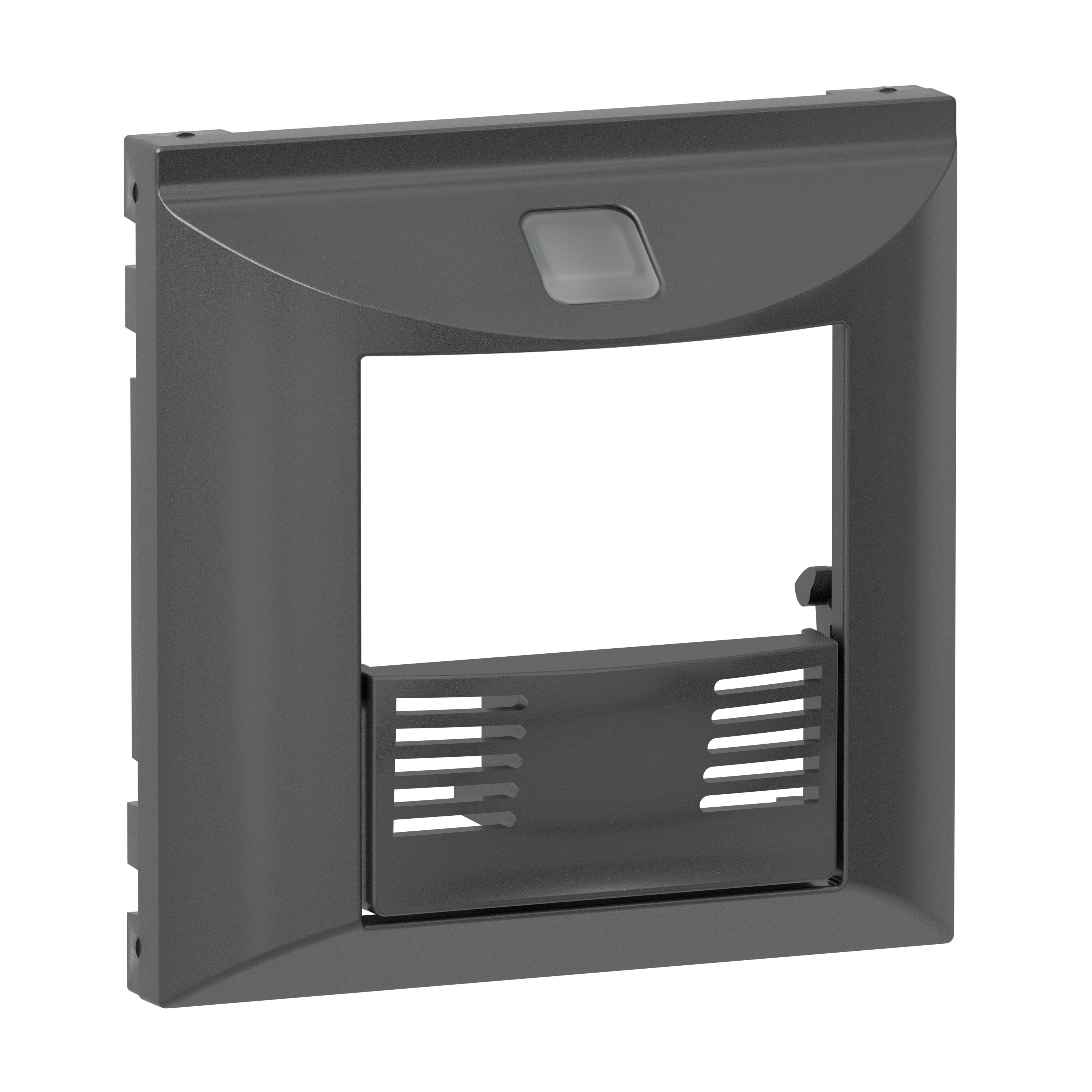 Legrand 765911 SEANO Abdeckung für Dual-Tech-Bewegungsmelder mit Passiv-Infrarot und Ultraschall-Technologie, anthrazit