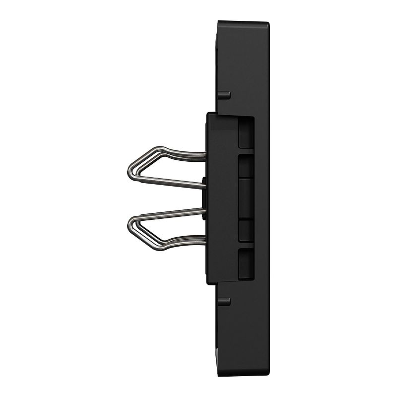 Merten MEG4367-0403 Zentralplatte für USB Ladestation-Einsatz, System M, schwarz matt