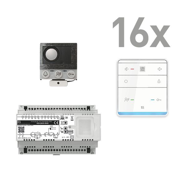TCS PAIF160/005 1 Einbau-Türlautsprecher ASI12000, 16 Feisprecher TASTA PRO Audio 16 WE