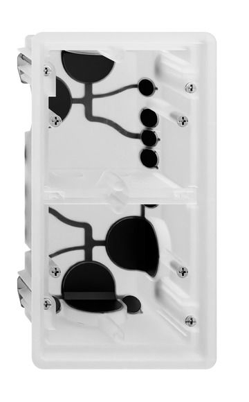 Gira 375500 Gerätedose 2-fach luftdicht für den flachen Einbau, Gira F200