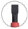 Klauke KL10010030IS VDE Schlitzschraubendreher 100mm, 3,0x0,5mm
