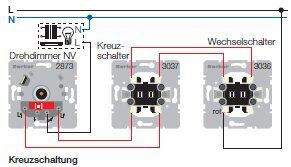 Berker 2873 Drehdimmer NV (R, L, LED) mit Softrastung Hauselektronik