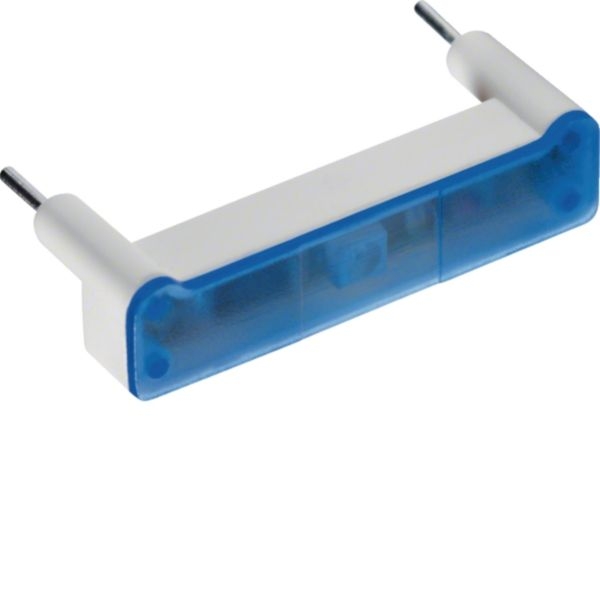 Hager WUZ690 LED-Aggregat 230 V für Schalter/Taster W.1 IP555, Zubehör, blau
