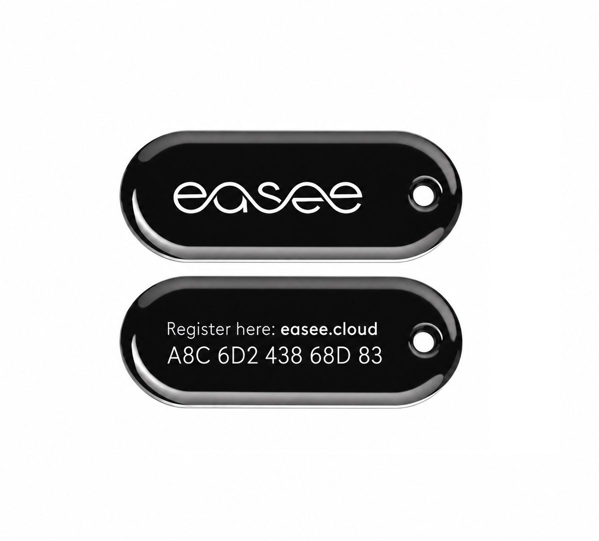 Easee 60102 Easee Key Pack, RFID-Transponder, Schlüsselanhänger für Wallbox, 10 Stück