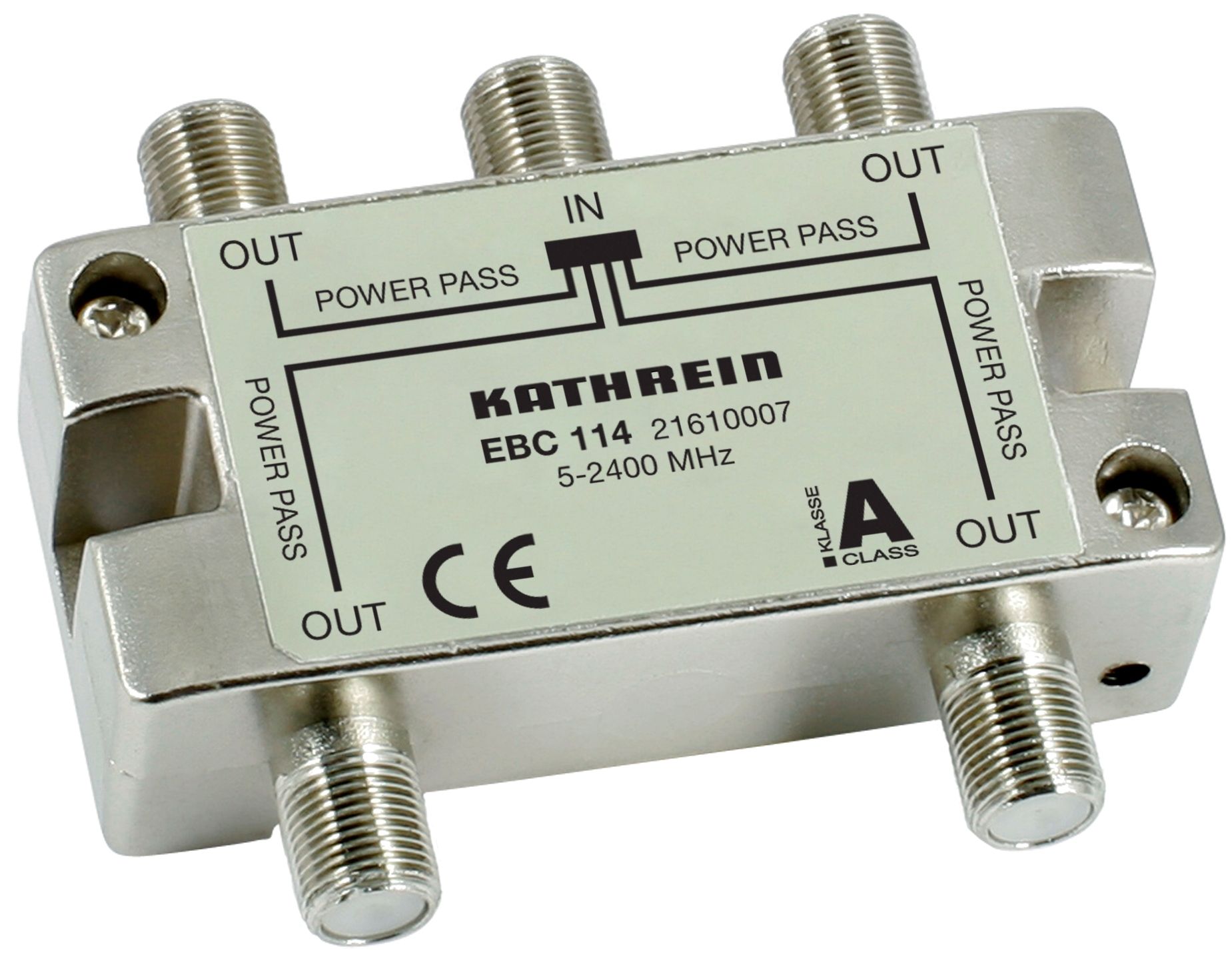 Kathrein EBC114 4-fach Verteiler für Einkabel-System