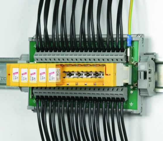 Dehn + Söhne 907991 Trennleiste LSA-Technik 2