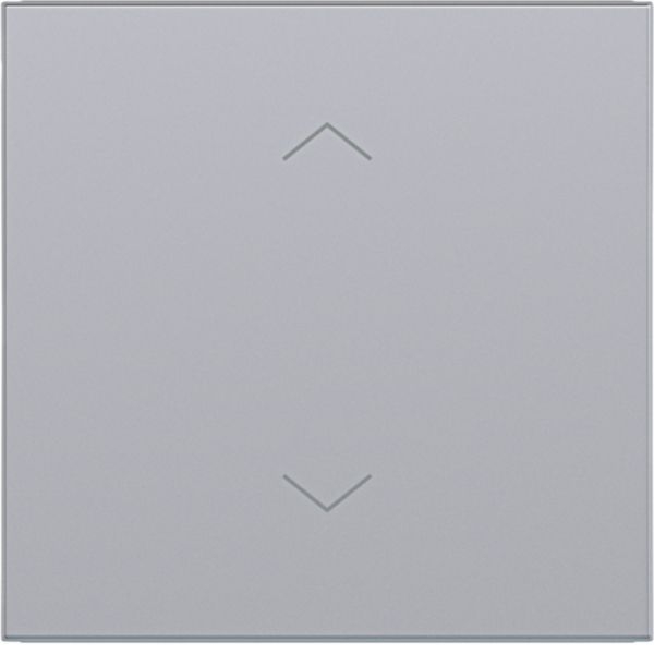 Hager WAW1002TA Wippe 1-fach mit Aufdruck Symbol Pfeile, A.x/C.x, titan matt