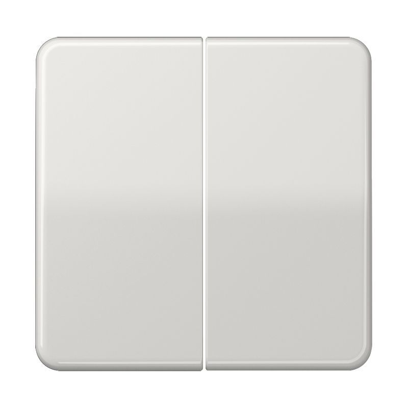 Jung CD102LG Wippe für KNX Taster, Duroplast, F10, Serie CD, lichtgrau