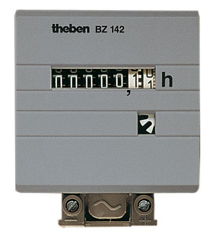 Theben 1420723 BZ 142-3 Betriebsstundenzähler mit Stecksockel