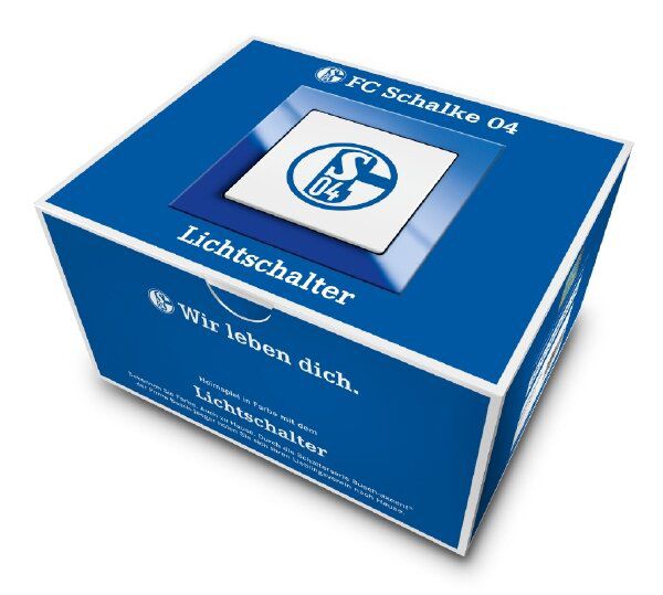Busch-Jaeger 2000/6UJ/02 FC-Schalke 04 Bundesliga-Fanschalter
