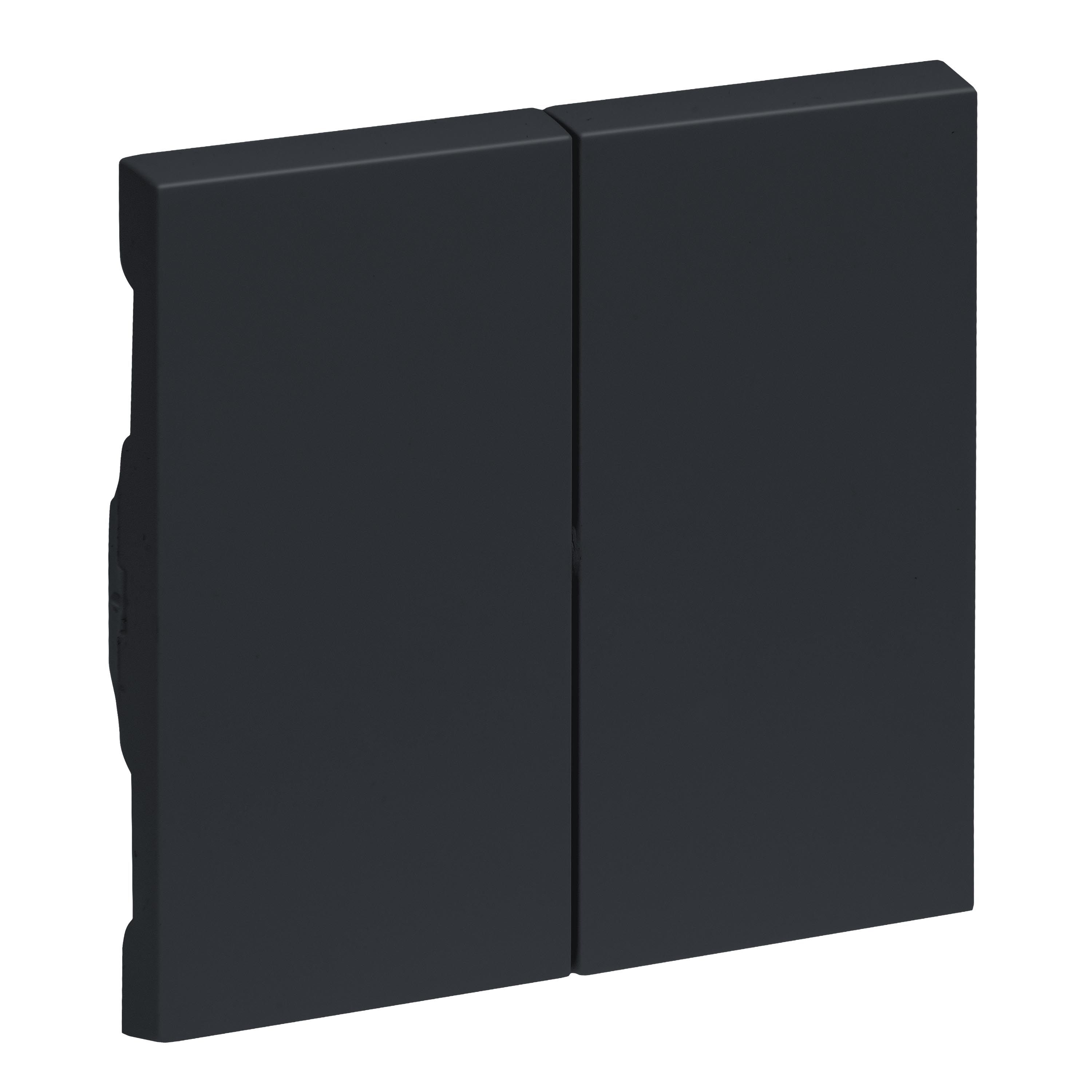 Legrand 765408 SEANO Serienwippe für Serienschalter, Doppelwechselschalter und Doppeltaster, anthrazit lackiert