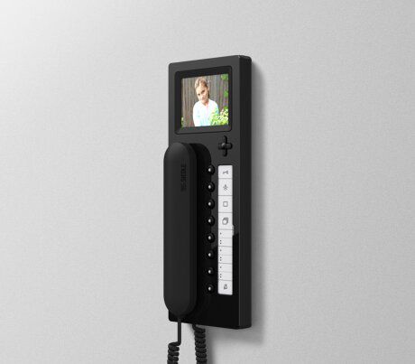 Siedle BTCV 850-03 SH/S Video-Haustelefon Comfort, schwarz glänz.