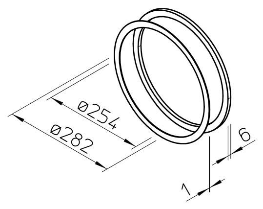 Helios MiniVent DR 225 Doppelfenster Einbausatz 10stk.