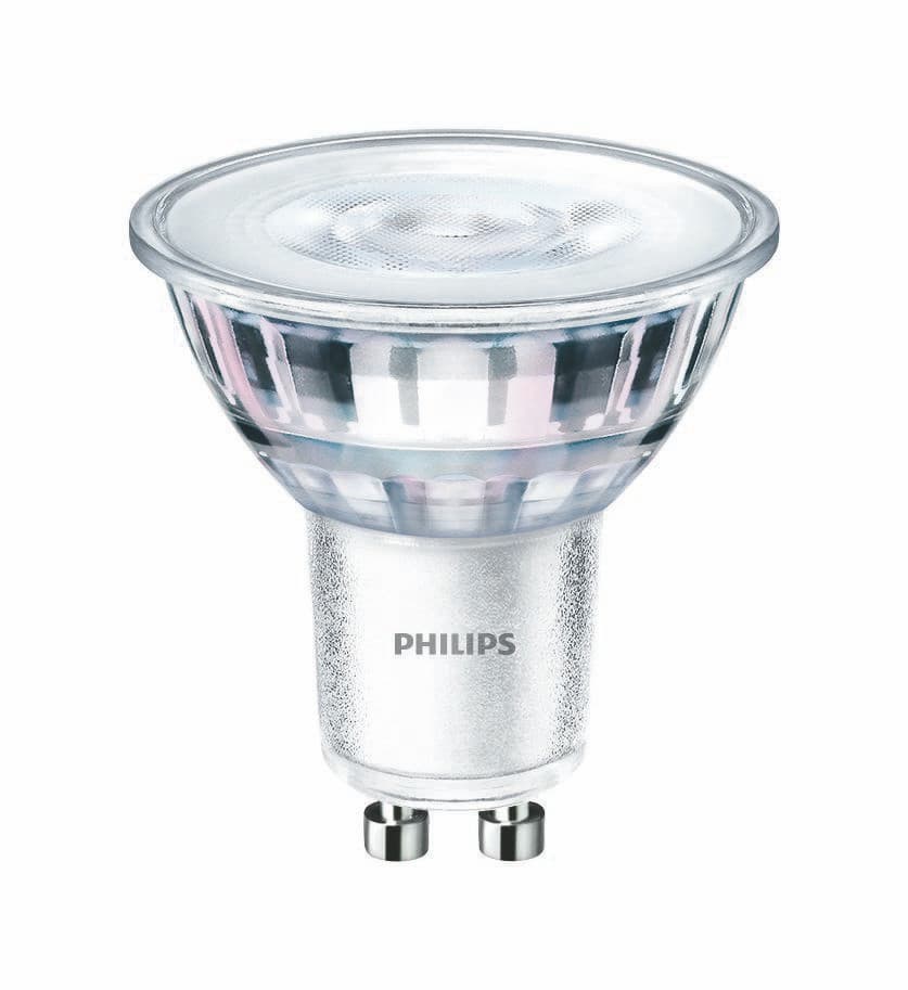 Philips 75251700 CorePro LEDspot Hochvolt-Reflektorlampen, 36 °, 4,6 W, 827, 355 lm, GU10, nicht dimmbar