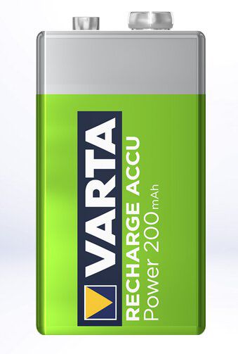 Varta ACCU Batterie 56722 9V-Block 200mAh 1-Stück