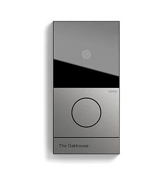 Gira 5565920 Türstationsmodul, System 106, edelstahl