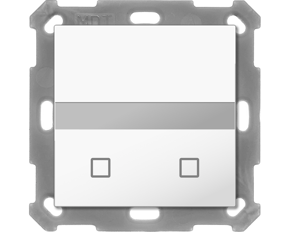 MDT SCN-BWM55T.G2 KNX Bewegungsmelder/Automatik Schalter 55, mit Temperatursensor, reinweiß glänzend