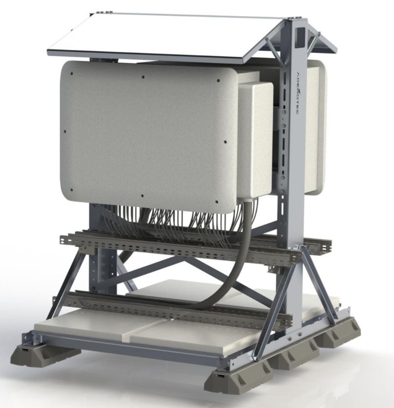 ADEMOTEC 500104901 I-Shelter Twin Shelter L, für zwei PV Wechselrichter