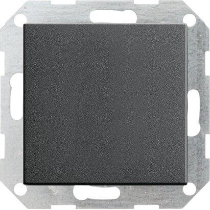 Gira 210428 CO₂-Sensor Luftfeuchteregler und Raumtemperaturregler für KNX , System 55, anthrazit