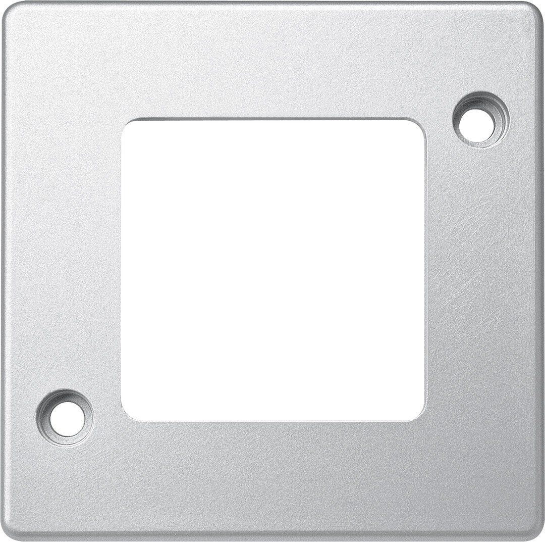 Merten 480160 Rahmen, 1-fach, PANZER, mattsilber