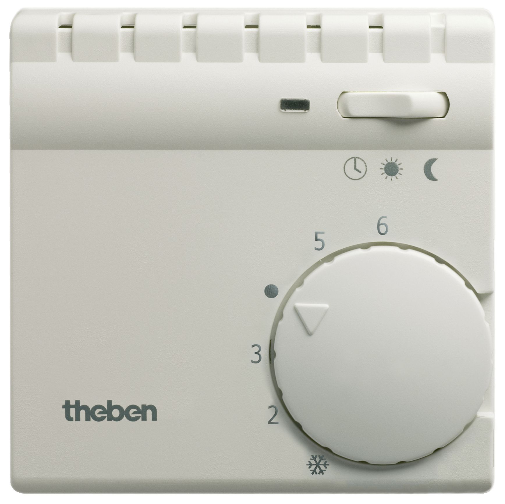 Theben 7090001 RAMSES 709 Raum-Thermostate, Umschaltk. für Heizen bzw. Kühlen, 3-fach Wahlsch.