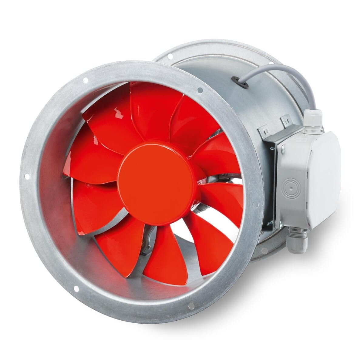 Helios 00390 HRFD-250/4/2 Axial-Hochleistungsventilator, 3 PH, 400V, 2110 m³/h, polumschaltbar