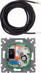 Merten 537100 Fußbodentemperaturregler-Einsatz mit Schalter, AC 230V, 10(4) A