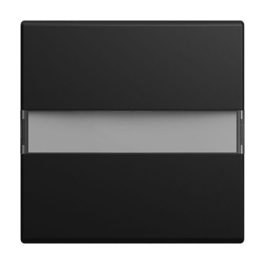 Busch-Jaeger 2510 NLI-915 Wippe1-fach mit Beschriftungsfeld, Busch-balance SI, schwarz matt