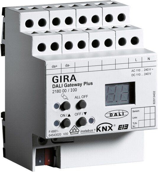 Gira 218000 DALI-Gateway Plus