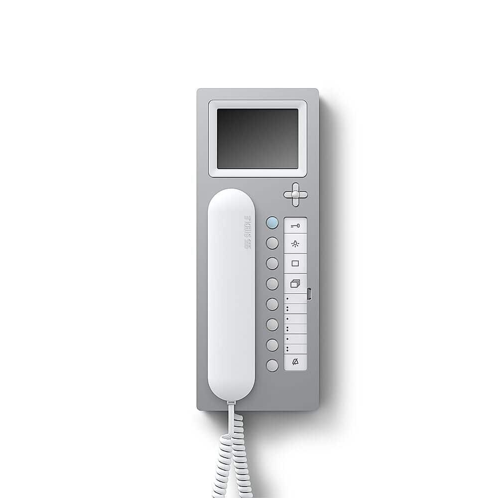 Siedle BTCV 850-03 A/W Video-Haustelefon Comfort, Aluminium/ws