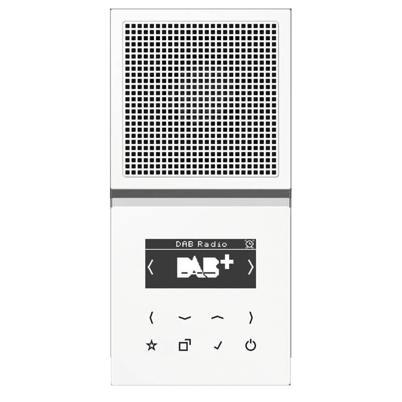 Jung DABLS1WW Smart Radio DAB+ Set Mono