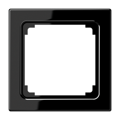Jung LS961ZSW Zwischenrahmen 50x50, Serie LS, schwarz