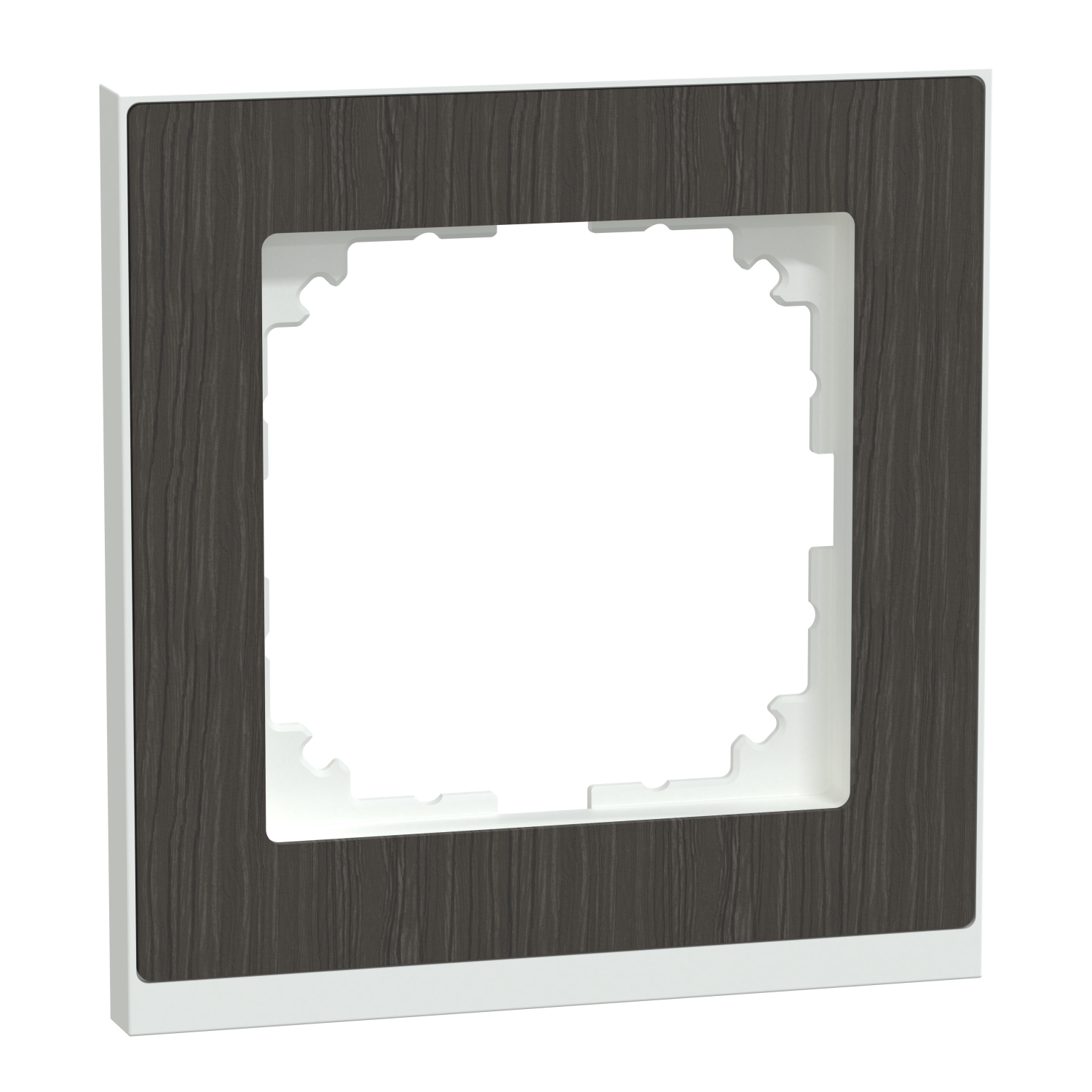 Merten MEG4010-3674 Rahmen 1-fach, M-Pure Decor, Eiche/aktivweiß