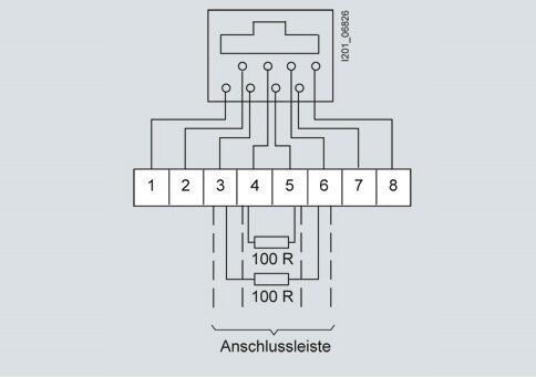 Rutenbeck 136104070 Netzwerkdose Flex UAE-Cat.6A iso-8/8 Up 0 2-fach