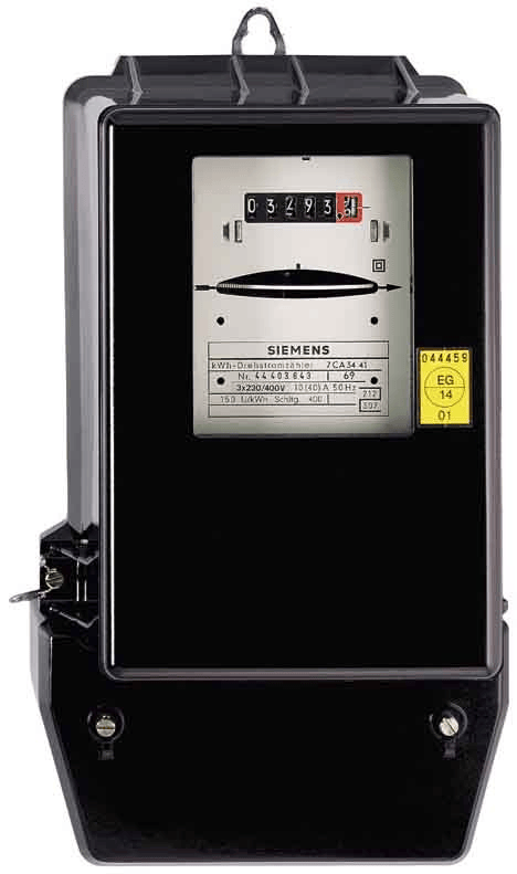 B-Ware - NZR 10020215 Drehstromzähler 60 A, 230/400 V, regeneriert, geeicht, 16 Jahre ab Eichjahr zugelassen