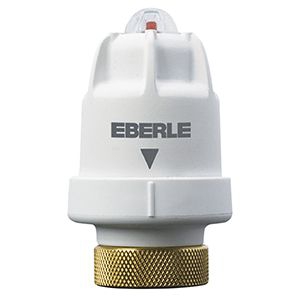 Eberle TS+ 5.11 Stellantrieb 230V AC, stromlos geschlossen, 2,5W, 90N Schlieskraft, für Fußboden- und Radiatorheizungen