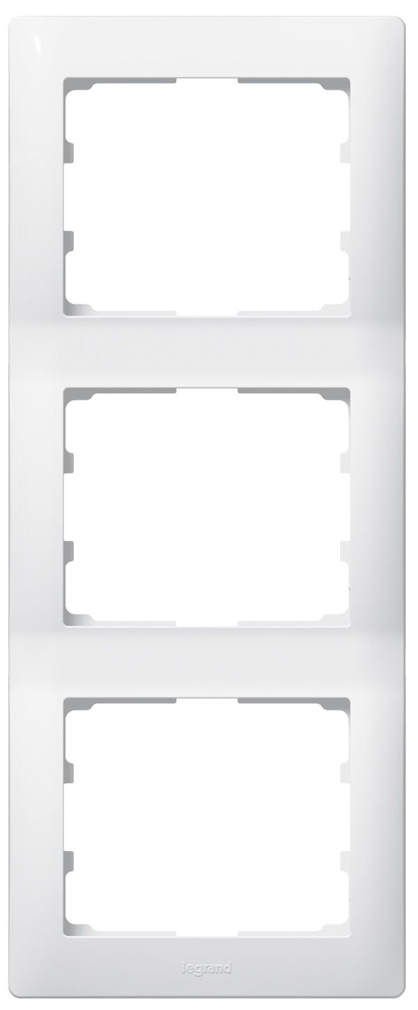 Legrand 771007 Abdeckrahmen 3-fach vertikal